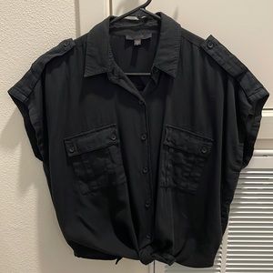 Joe’s Jeans Crop Top with a Front Tie